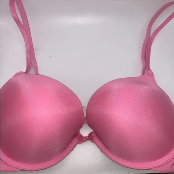 Victoria’s Secret PINK Tshirt Bra Sz 34C Lightly Lined Wired Adjustable Straps - Picture 2 of 4